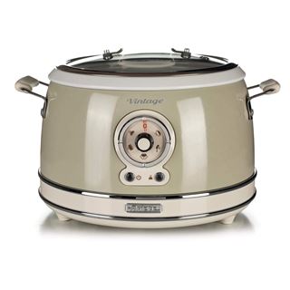 Ariete Reiskocher Vintage Beige (beige, 700 Watt, 3,5 Liter)