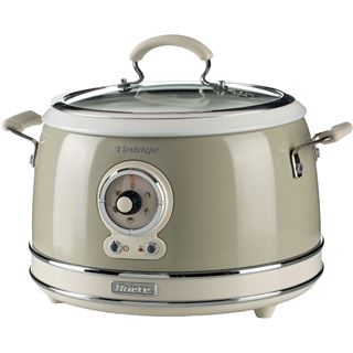 Ariete Reiskocher Vintage Beige (beige, 700 Watt, 3,5 Liter)