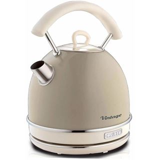 Ariete Vintage Wasserkocher Beige (beige, 2.000 Watt, 1,7 Liter)