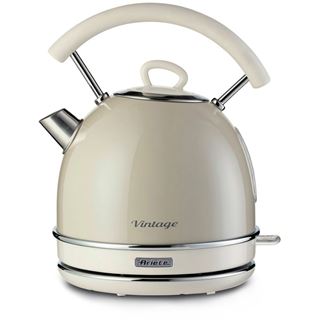 Ariete Vintage Wasserkocher Beige (beige, 2.000 Watt, 1,7 Liter)