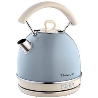 Ariete Vintage Wasserkocher Blue (hellblau, 2.000 Watt, 1,7 Liter)