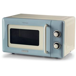 Ariete Vintage Mikrowelle (creme/blau, 20 Liter)