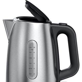 Braun Wasserkocher PurShine WK 1500 BK (edelstahl/schwarz, 1,7 Liter,