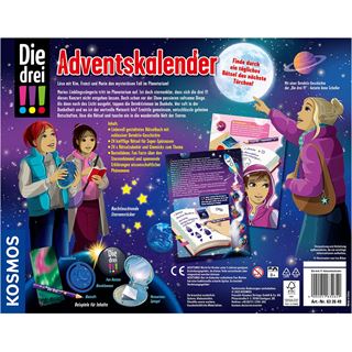 Kosmos Die drei !!! Adventskalender 2025