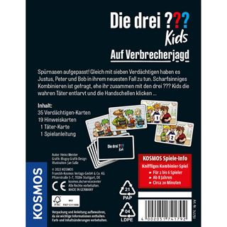 Kosmos Die drei ??? Kids - Auf Verbrecherjagd