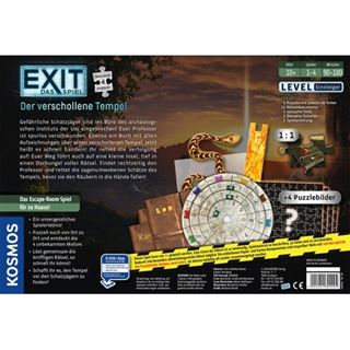 Kosmos EXIT - Das Spiel + Puzzle - Der verschollene Tempel