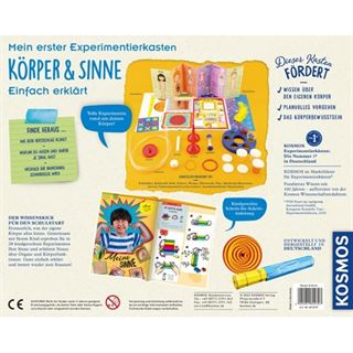 Kosmos Mein erster Experimentierkasten - K&ouml;rper & Sinne