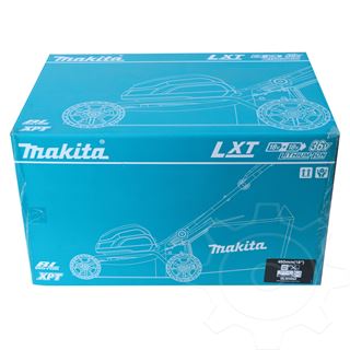 Makita Akku-Rasenm&auml;her DLM466Z, 36Volt (2x18Volt) (blau/schwarz,