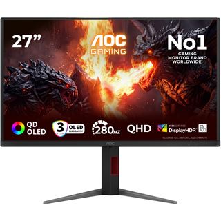 27" (68,58cm) AOC AGON Q27G4ZD schwarz 2560x1440 1xDisplayPort