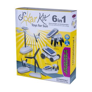 Jamara Solar Kit 6in1 schwarz/wei? 10+