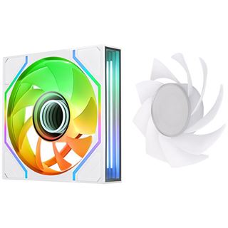 124x120x28mm Thermaltake SWAFAN INFINITY EX12 ARGB Sync White 3er-Pack