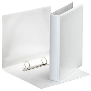 Esselte Pr&auml;sentationsringb&uuml;cher 2-Ringe wei&szlig; 4,6 cm