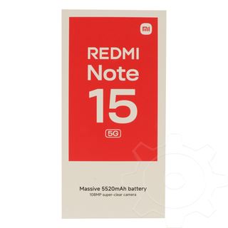 Xiaomi Redmi Note 15 5G 256 GB black MZB0LWMEU