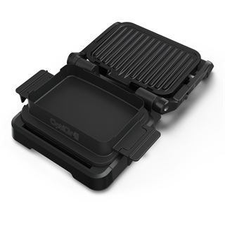Tefal OptiGrill 4in1 GC7748 (schwarz, 2.100 Watt, mit Backschale)