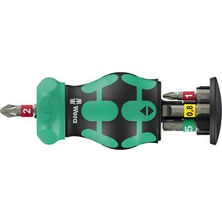 Wera Kraftform Kompakt Stubby Magazin RA 1 (schwarz/gr&uuml;n,