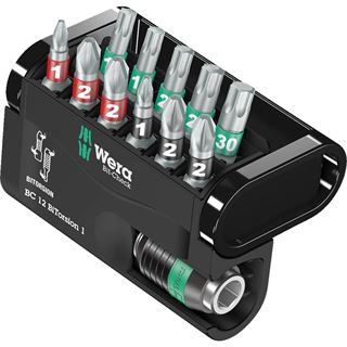 Wiha Bit-Satz Bit-Check 12 BiTorsion 1 (inkl. Kunststoffhalter,