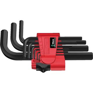 Wera 950/9 Hex-Plus 7 Winkelschl&uuml;sselsatz, 9-teilig (schwarz,