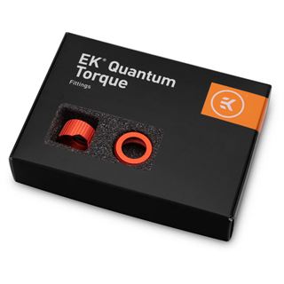 EK Water Blocks EK-Quantum Torque Compression Ring 6-Pack HDC 12 - Red
