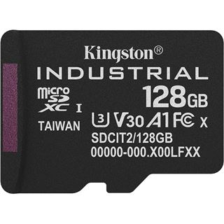 128GB Kingston Flash-Card inkl. SD-Adapter - microSDXC UHS-I