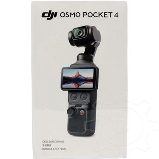 DJI Osmo Pocket 4 Creator Combo, vlog kamera 4K Black