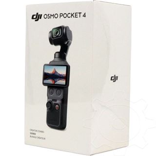 DJI Osmo Pocket 4 Creator Combo, vlog kamera 4K Black