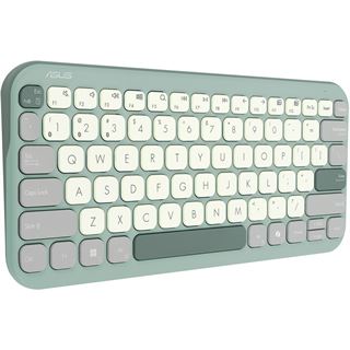 Asus KW100 Marshmallow Tastatur gr&uuml;n