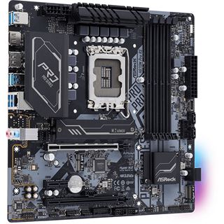 ASRock Pro RS Intel H670 So. 1700 Dual Channel DDR4 mATX Bulk,