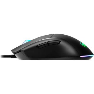 MSI Forge GM320 Gaming Maus, Black, USB