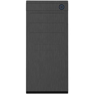 Chieftec Elox Midi Tower ohne Netzteil schwarz, Retourenware