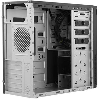 Chieftec Elox Midi Tower ohne Netzteil schwarz, Retourenware