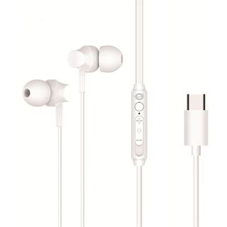 Conceptronic Headset In-Ear USB-C/Mikro/Bedien./+ 1.20m ws