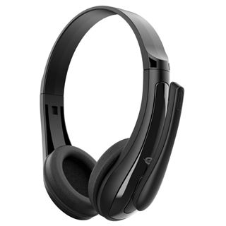 Conceptronic Headset Stereo AUX/Mikro/Bedien. 1.80m sw