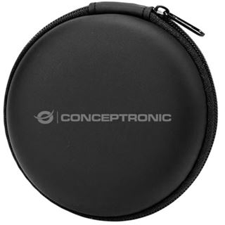 Conceptronic Headset In-Ear USB-C/Mikro/Ergono./+ 1.20m sw