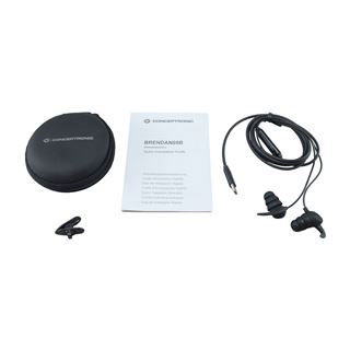 Conceptronic Headset In-Ear USB-C/Mikro/Ergono./+ 1.20m sw
