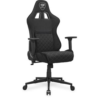 Cougar Gaming-Stuhl Armor One V2 Black F, PVC/Stoff, Schwarz