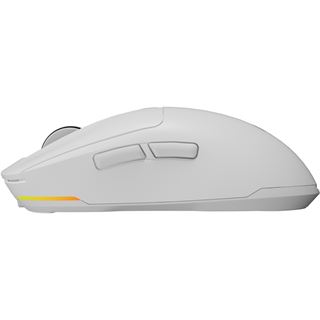 Genesis Gaming Maus ZIRCON 660 PRO kabellos wei&szlig;