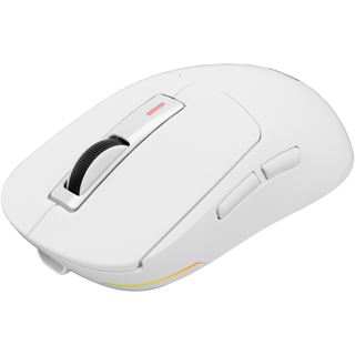 Genesis Gaming Maus ZIRCON 660 PRO kabellos wei&szlig;