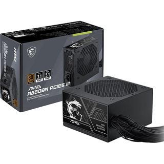 650 Watt MSI MAG A650BN PCIE5 III
