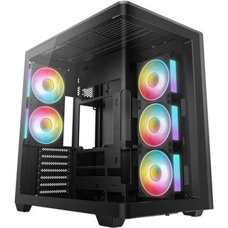 Deepcool CG590U Midi Tower ohne Netzteil schwarz