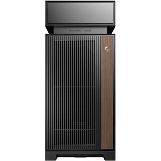 Deepcool CL660 (schwarz/holz, Tempered Glass)
