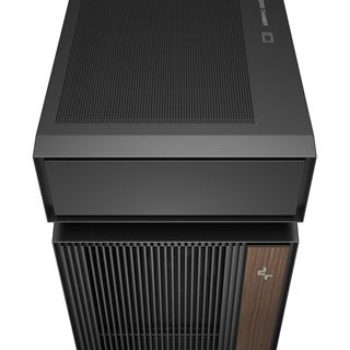Deepcool CL660 (schwarz/holz, Tempered Glass)
