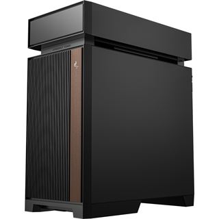 Deepcool CL660 (schwarz/holz, Tempered Glass)