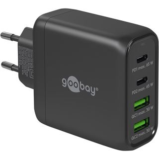 Goobay USB-C Multiport-Schnellladeger&auml;t, PD, GaN, 68 Watt