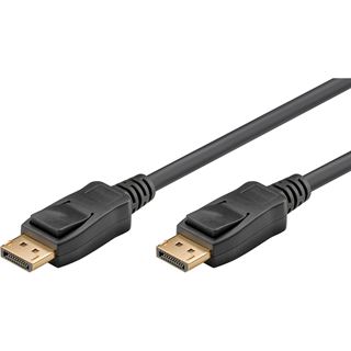 (&euro;2,38*/1m) 5.00m goobay Displayport 2.1 Anschlusskabel