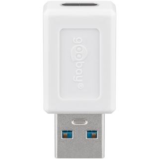 Goobay USB 3.2 Gen 1 Adapter, USB-A Stecker > USB-C Buchse