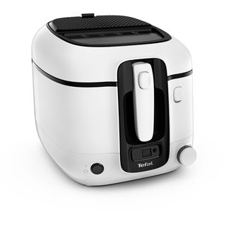 Tefal Fritteuse Super Uno FR3140 (wei&szlig;/schwarz, 1.800 Watt,