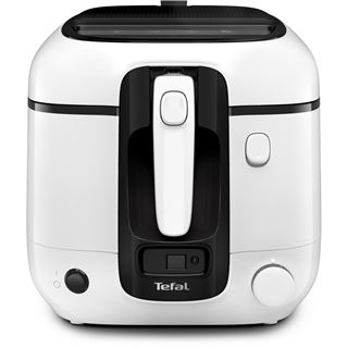Tefal Fritteuse Super Uno FR3140 (wei&szlig;/schwarz, 1.800 Watt,