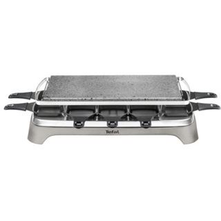 Tefal Raclette-Grill Pierrade PR457B (grau/schwarz, 1.350 Watt,