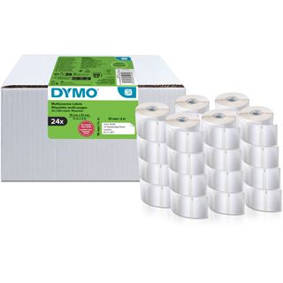 Dymo LW-R&uuml;cksendeetiketten Vorteilspack 19x51mm 24Rl 500Stk