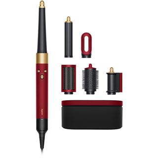 Dyson Airwrap i.d. Straight + Wavy Red Velvet/Gold